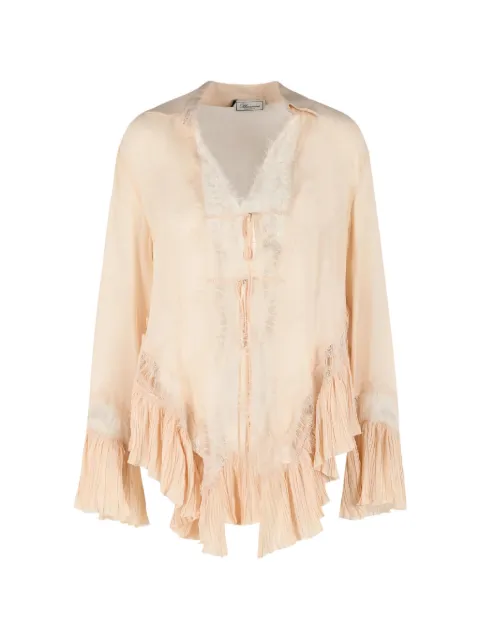 Blumarine blusa con volantes