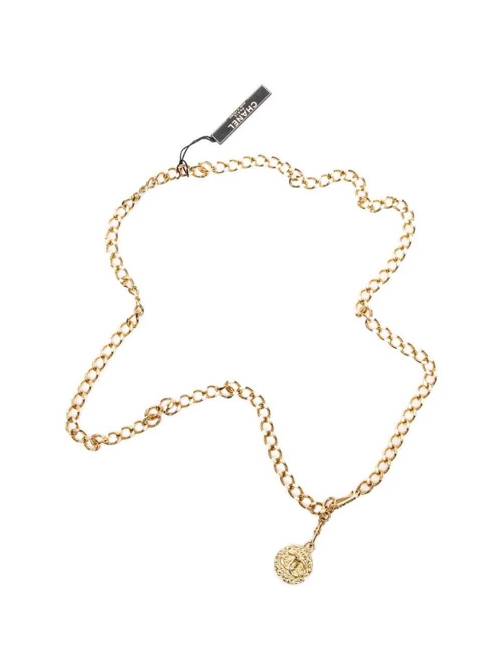 CHANEL Pre-Owned CC Medallion belt - Oro