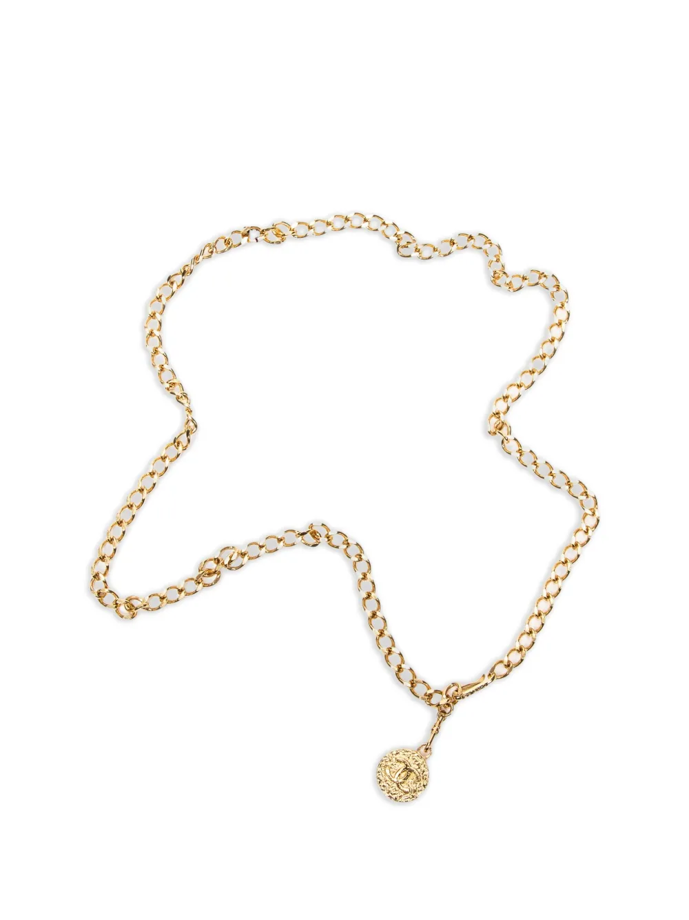 CHANEL Pre-Owned CC Medallion belt - Oro