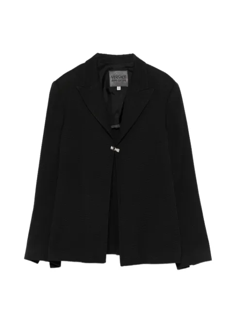 Versace Pre-Owned 2000s textured blazer