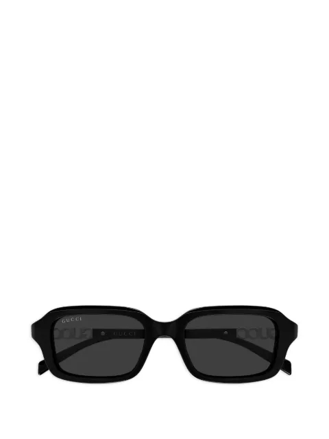 Gucci Eyewear Zonnebril met rechthoekig montuur