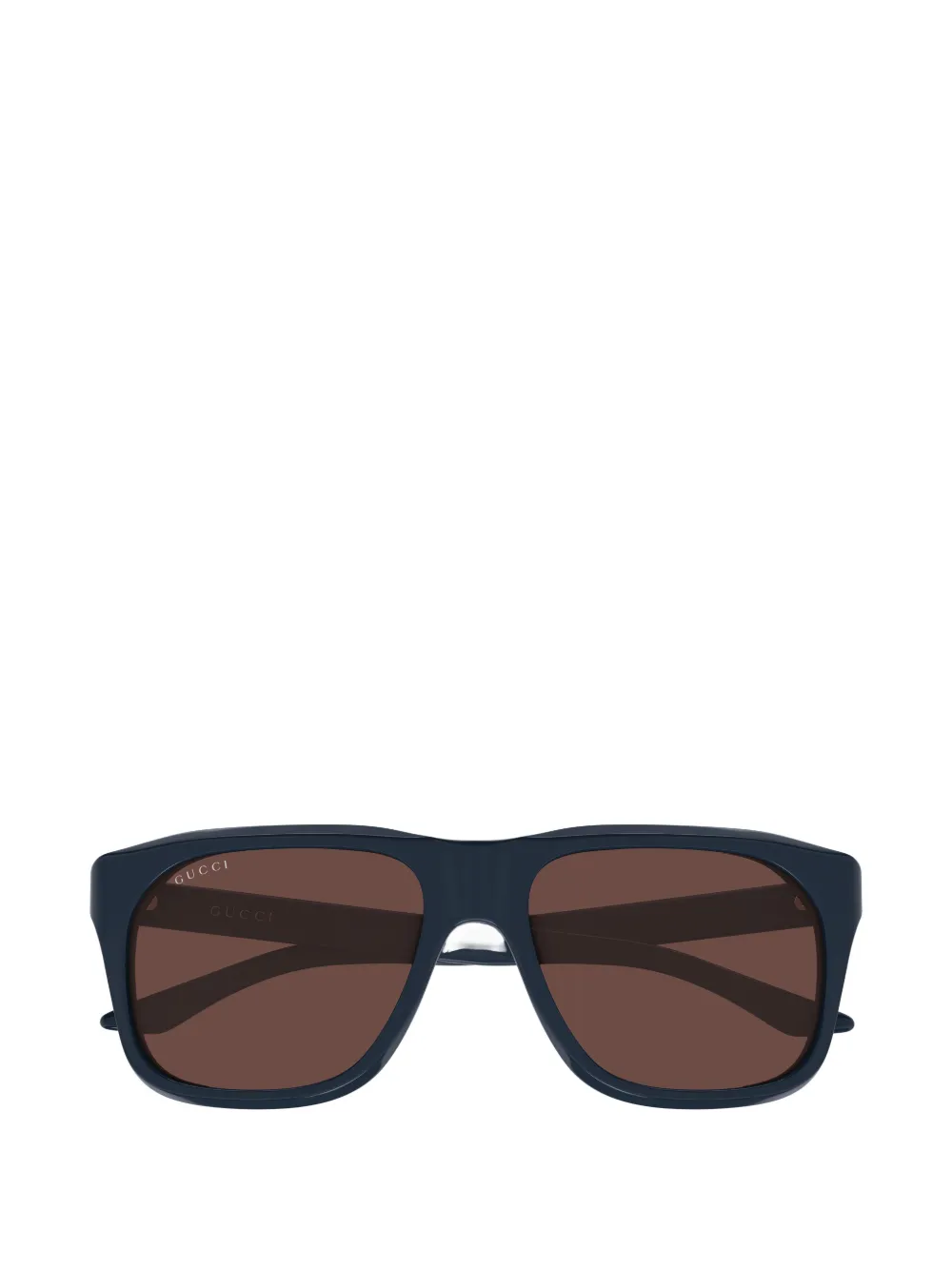 Gucci Eyewear rectangle-frame sunglasses - Blu