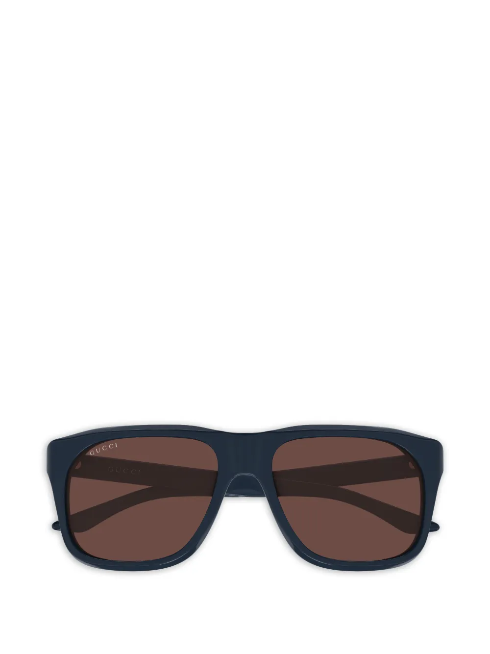 Gucci Eyewear rectangle-frame sunglasses - Blu