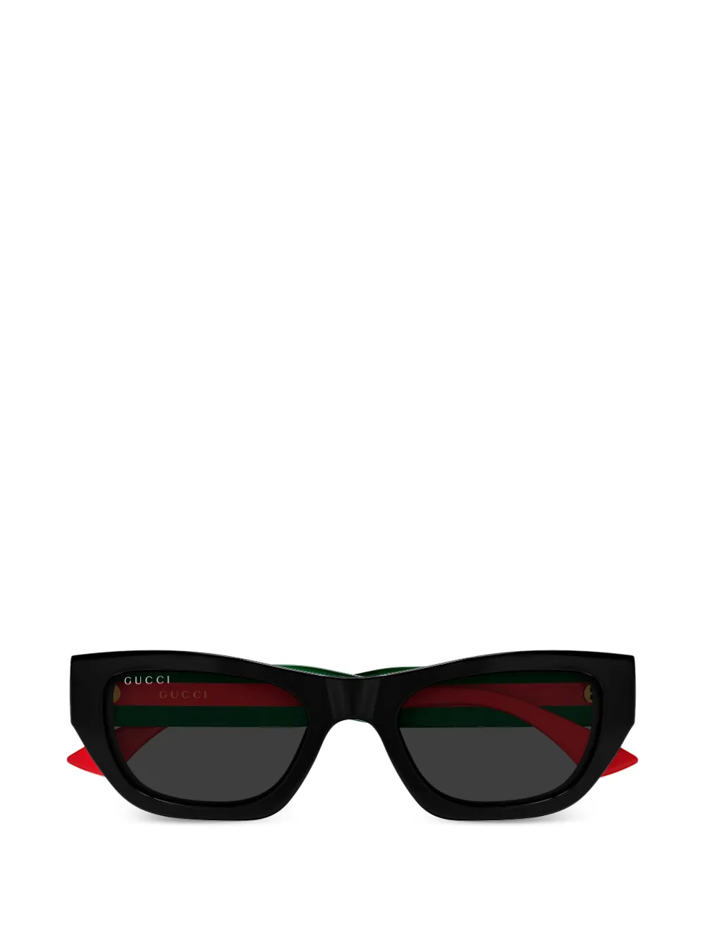 Gucci Eyewear stripe logo sunglasses - Nero