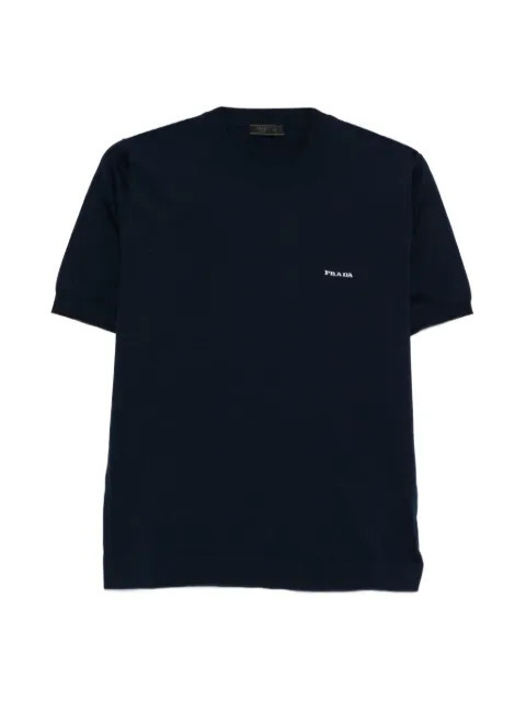 Prada cotton logo T-shirt