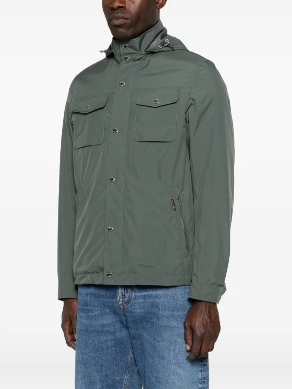 Moorer Fenzi-Stu Hooded Jacket | Green | FARFETCH