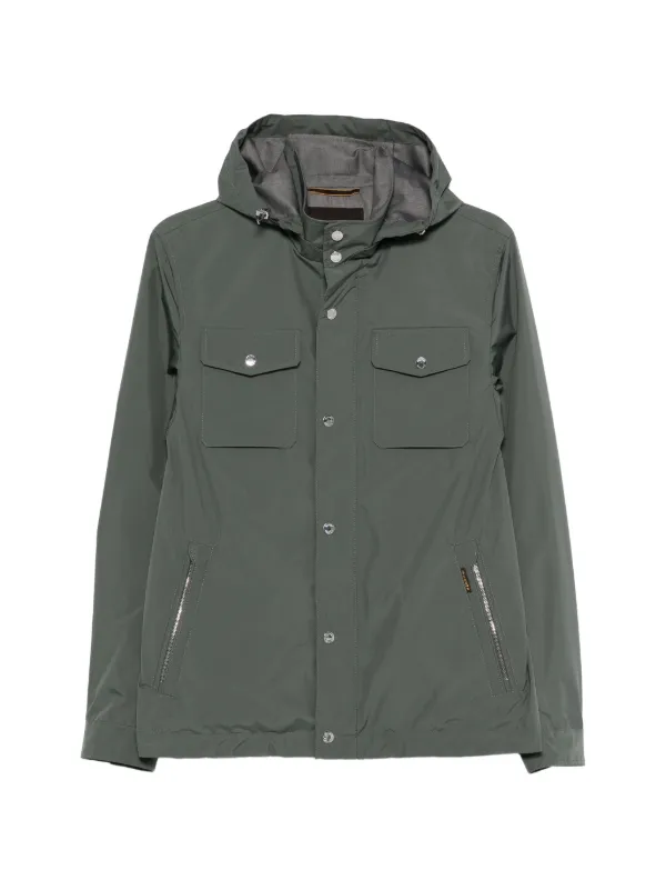 Moorer Fenzi-Stu Hooded Jacket | Green | FARFETCH