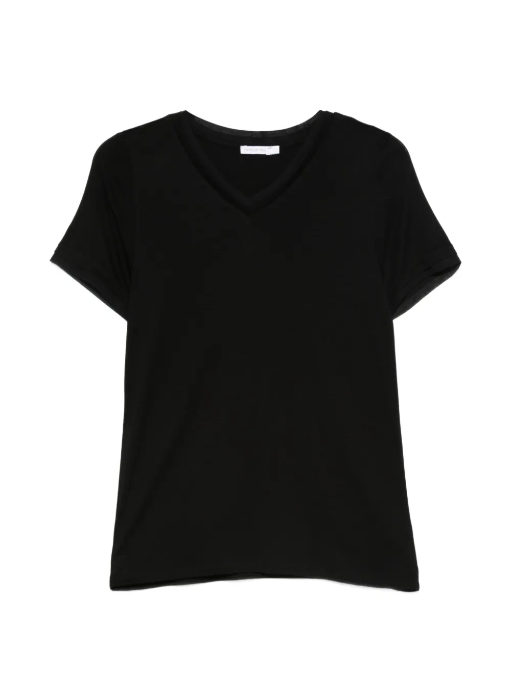 Patrizia Pepe V-neck T-shirt - Nero
