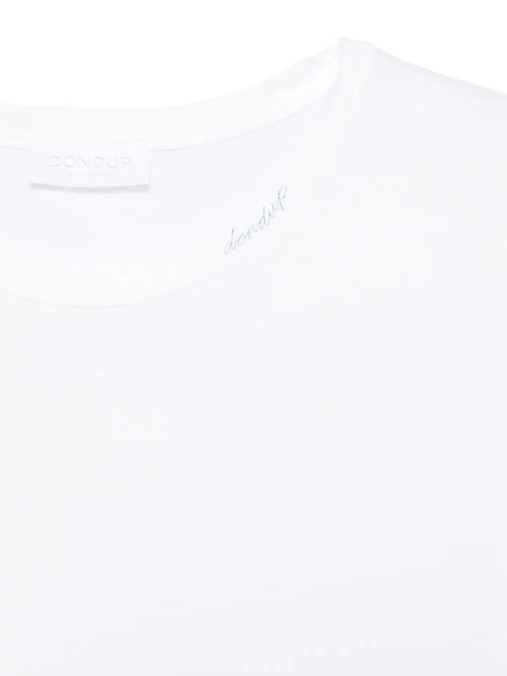  Dondup Logo-embroidered T-shirt - White 