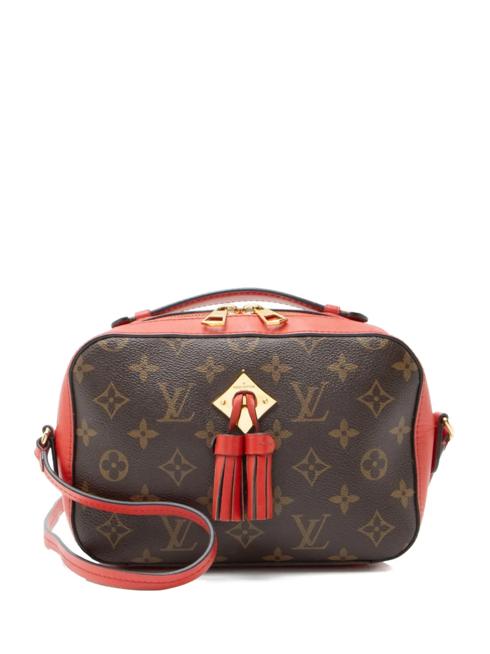 Louis Vuitton Pre-Owned 2018 Saintonge crossbody bag - Marrone