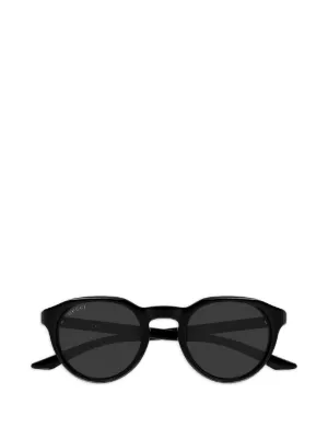 Ferragamo Eyewear ガンチーニ スクエア サングラス | ブラック