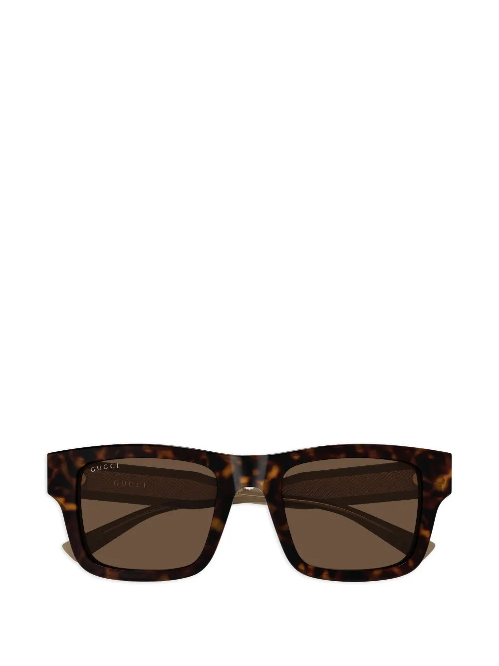 Gucci Eyewear square-frame sunglasses - Marrone