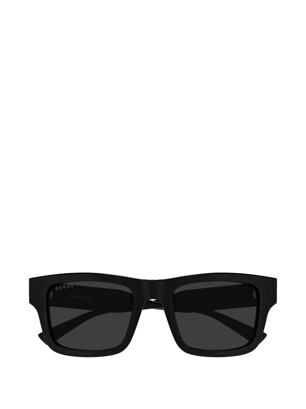 Gucci Eyewear rectangle-frame logo sunglasses - Nero