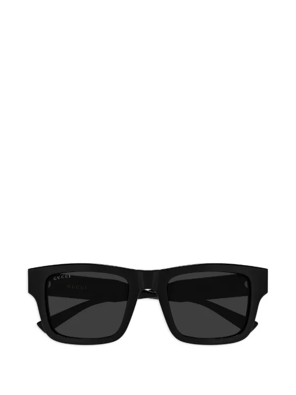 ア*カ様 GUCCI スクエアフレーム サングラス 未使用品 Gucci Eyewear スクエアフレーム サングラス | ブラック | FARFETCH JP