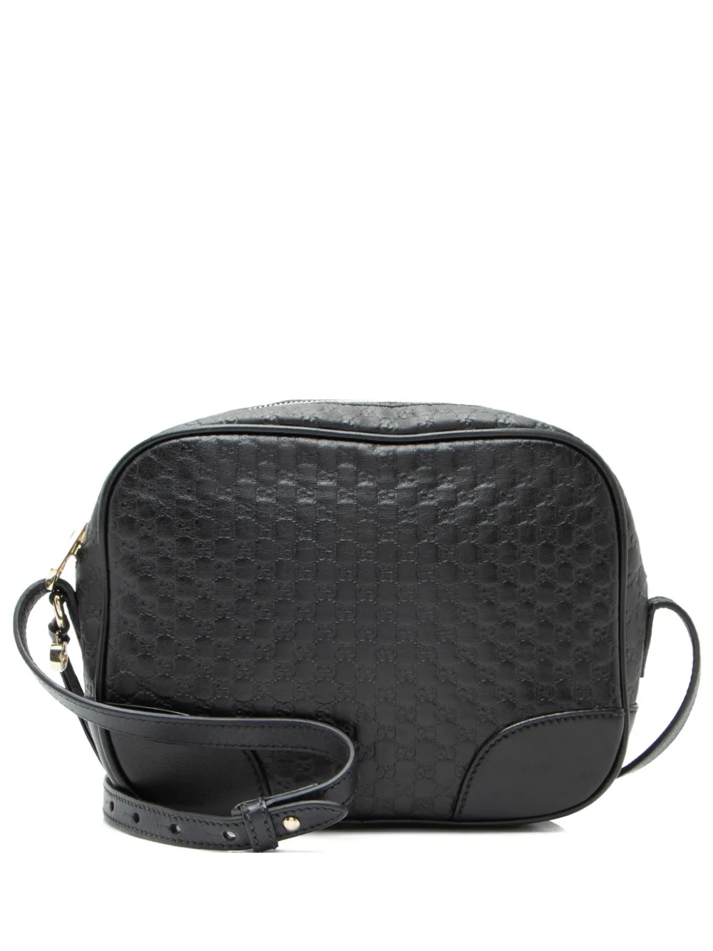 Gucci Pre-Owned 2015 Bree Disco Microguccissima shoulder bag - Nero