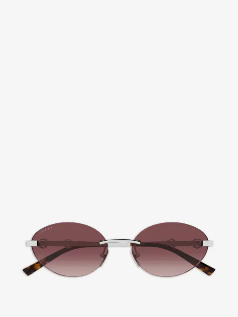 Gucci Eyewear lentes de sol con armazón redonda