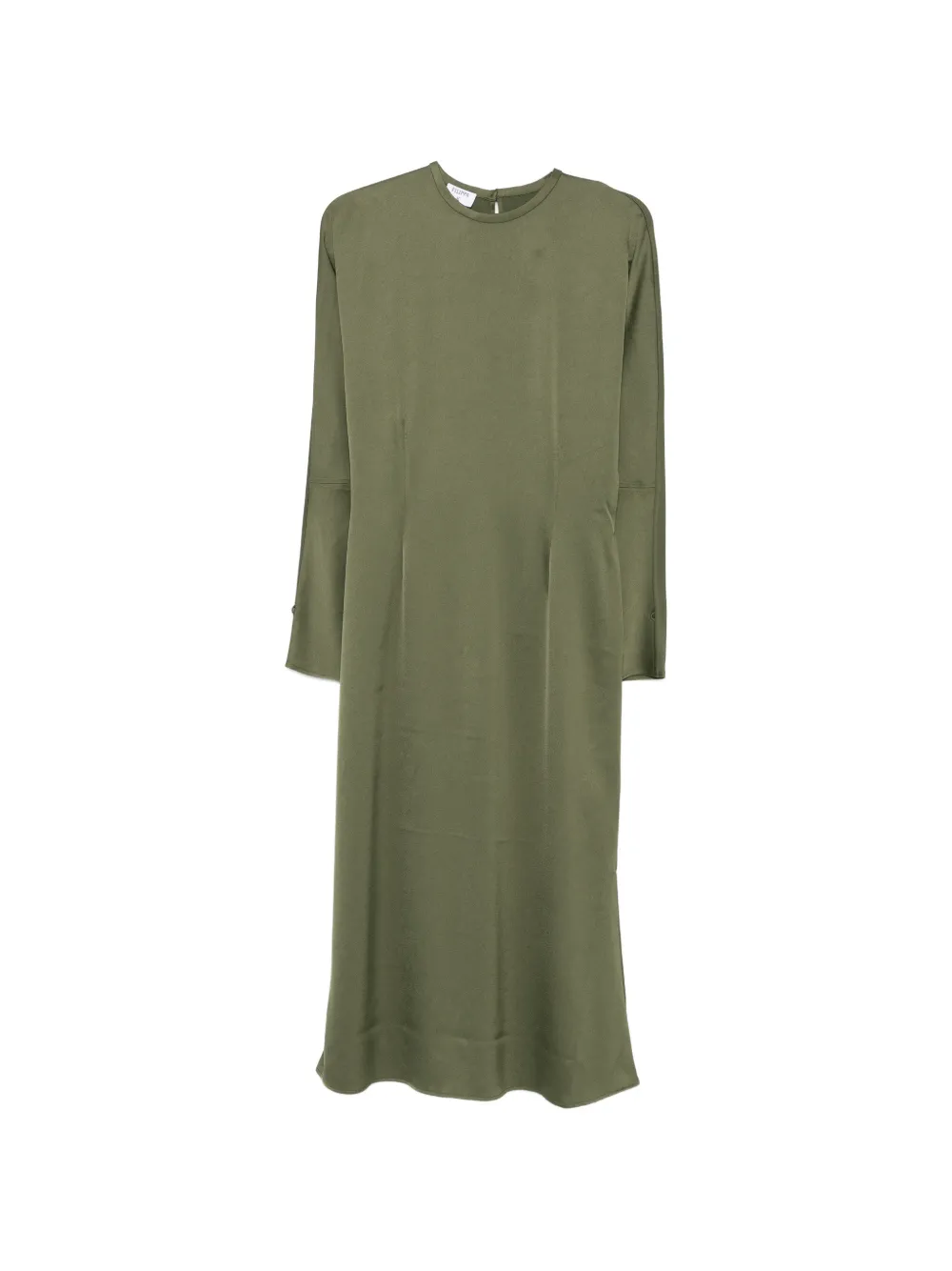 Filippa K satin midi dress - Green