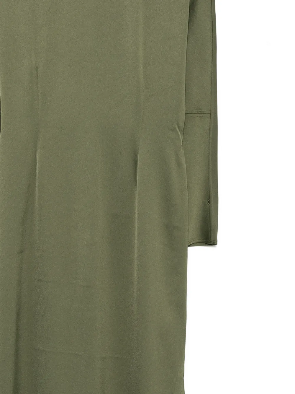  Filippa K Satin Midi Dress - Green 