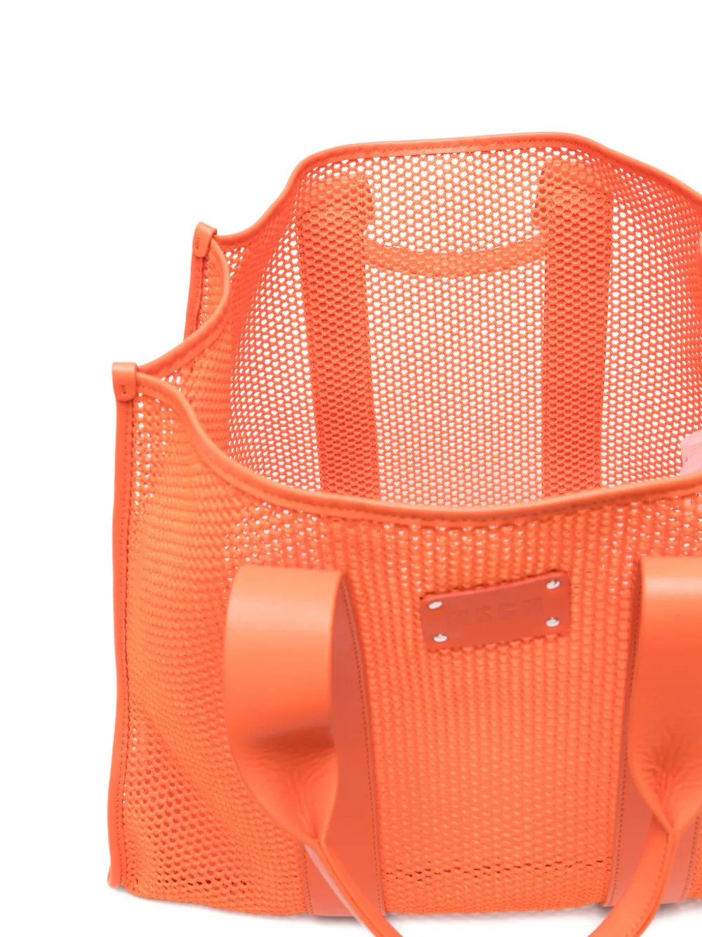 Large Logo-Detail Tote Bag