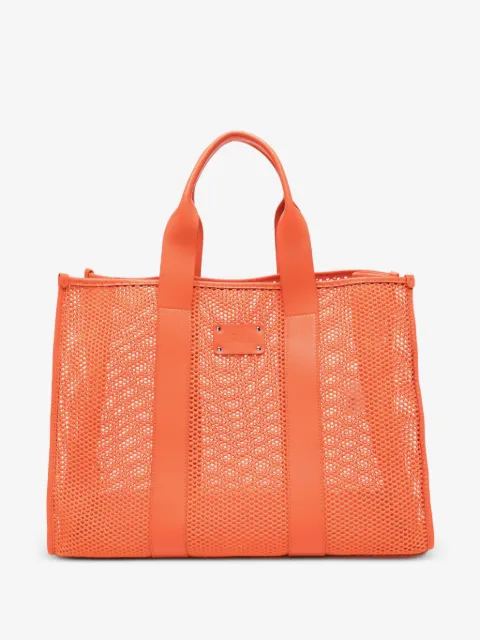 MSGM large logo-detail tote bag