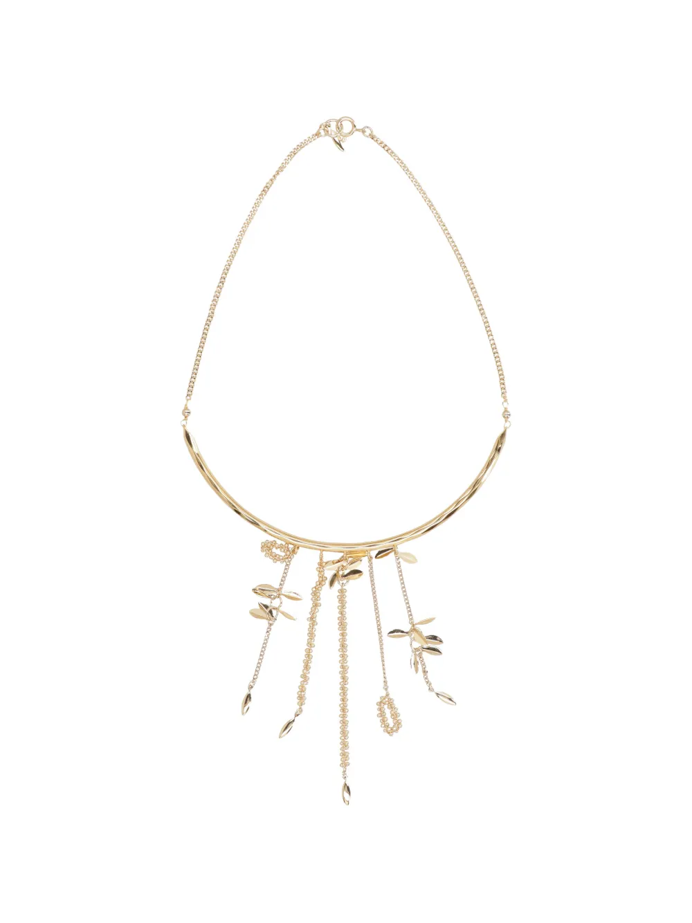  Isabel Marant Leaf-pendant Necklace - Gold 
