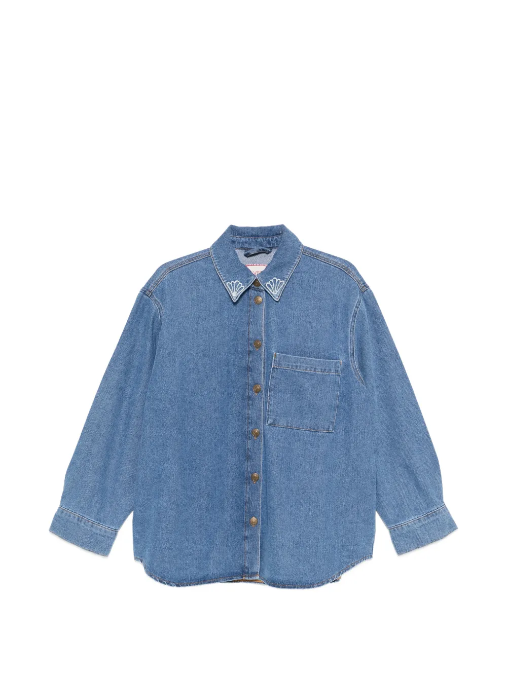 Pennyblack embroidered shirt - Blu