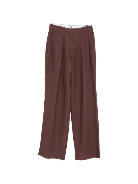 Marella Mllrete belt-loops trousers