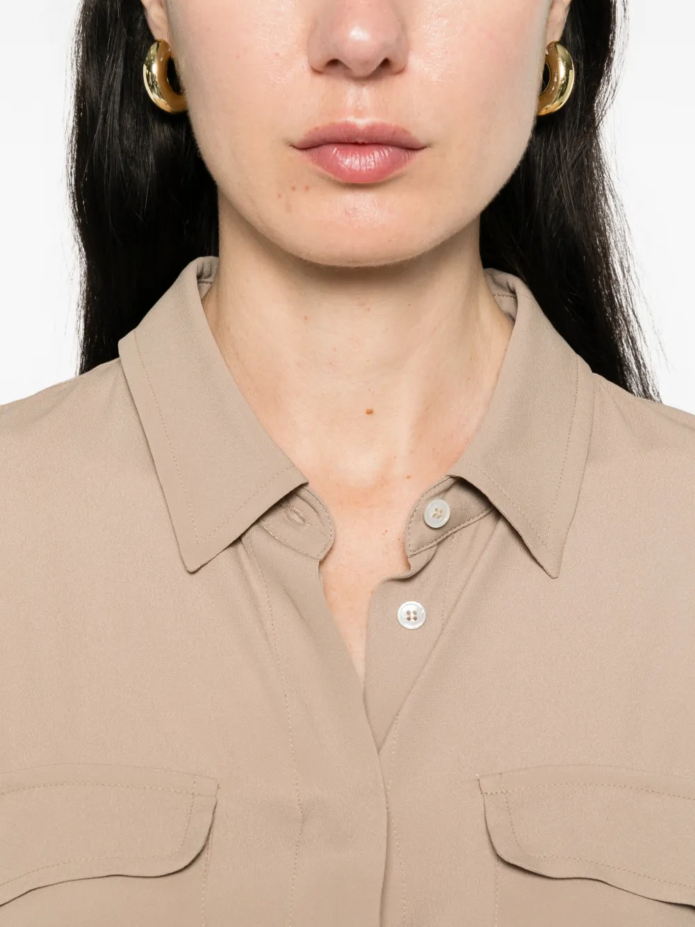 Marella Crêpe blouse Beige