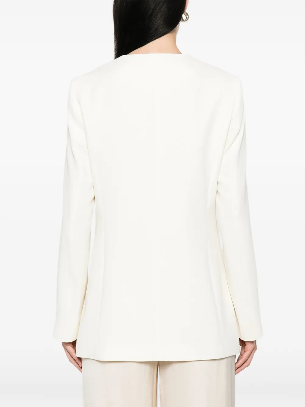 Marella Teffige verfraaide blazer Beige