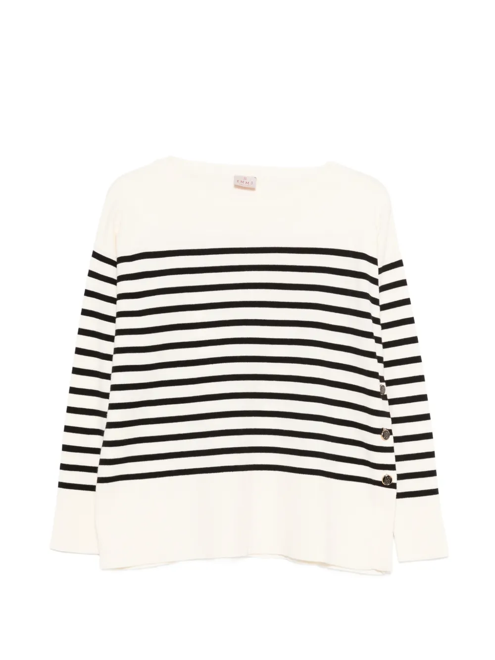 Marella striped sweater - Toni neutri