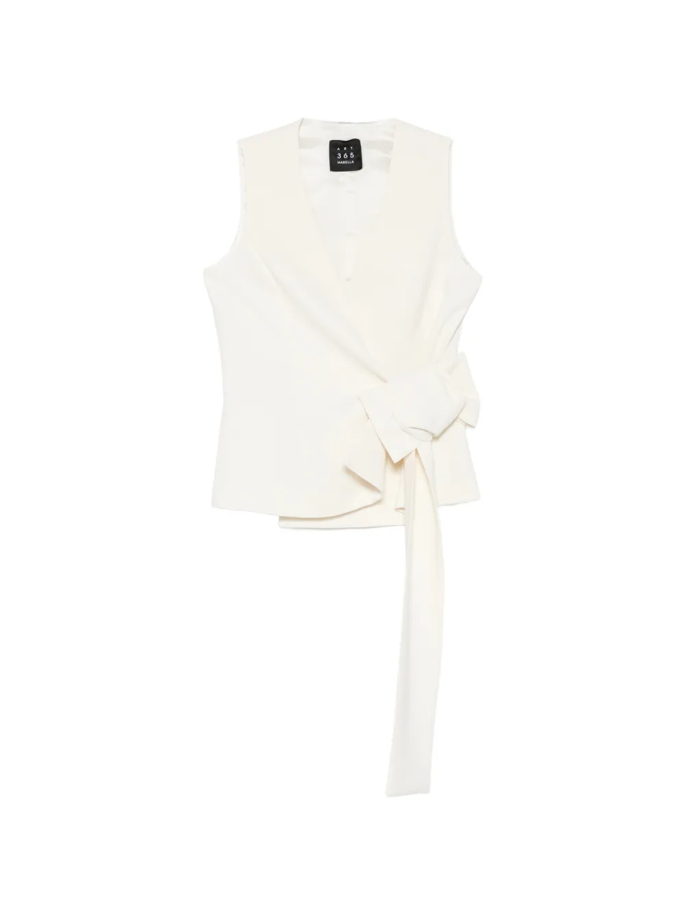 Marella Tlirica V-neck vest - Toni neutri