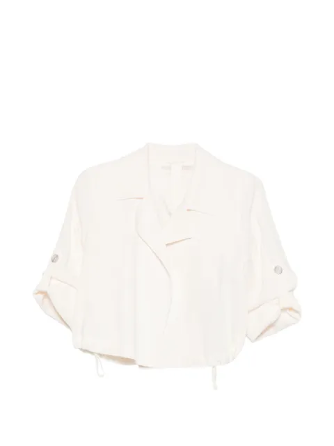 MONOCHROME Palchi turn-up sleeve drawstring jacket