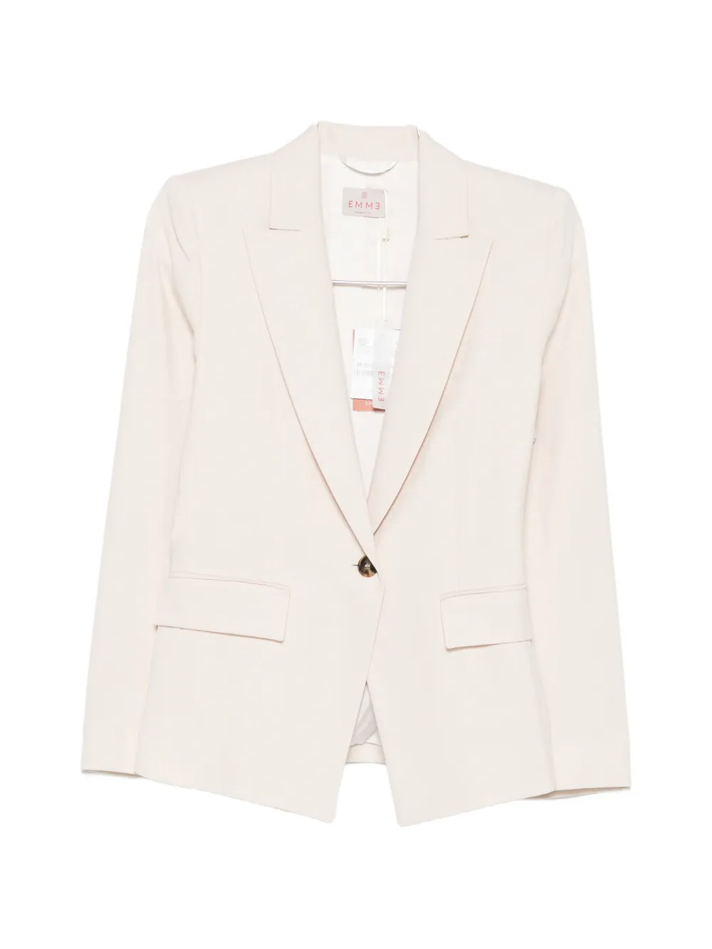 Marella EMMSlogan single-breasted suit - Toni neutri