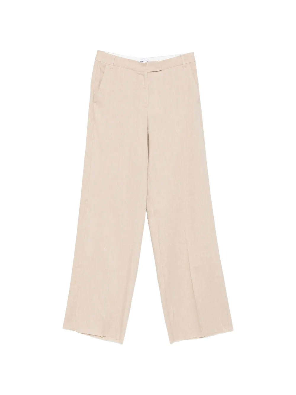 Marella linen trousers - Toni neutri