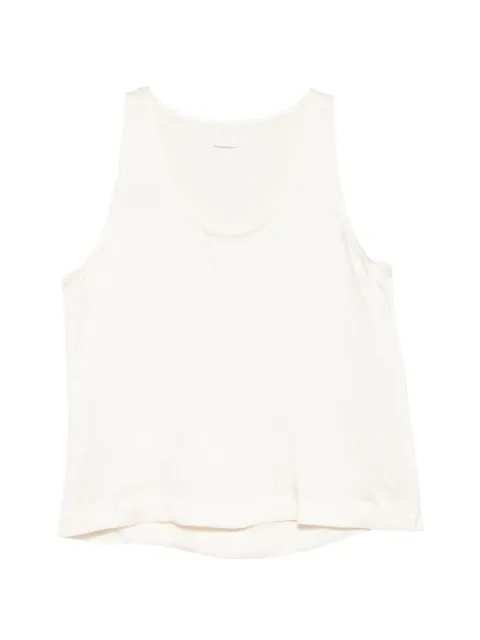 MONOCHROME scoop-neck tank top and choker set