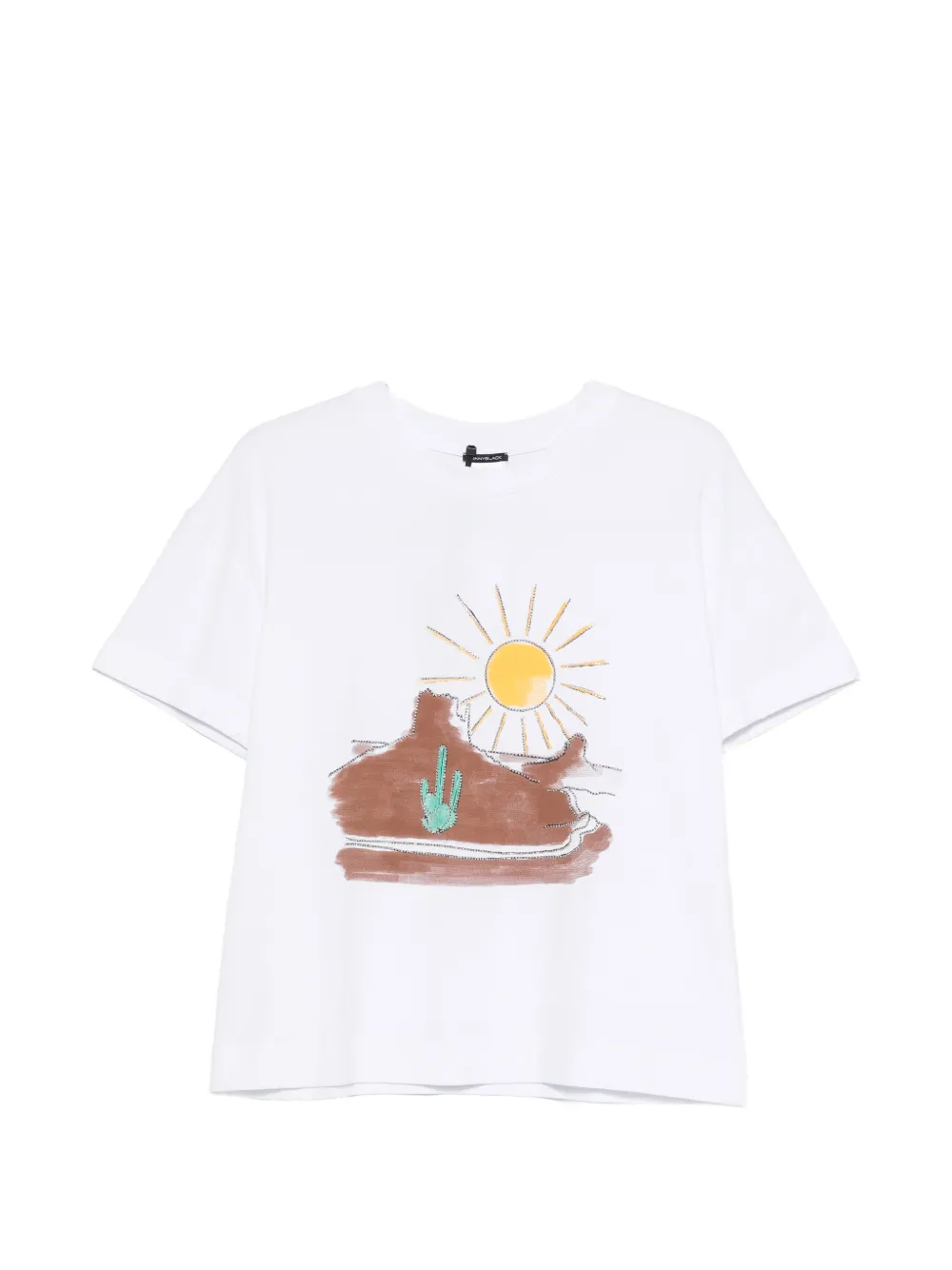 Pennyblack T-shirt con grafica - Bianco