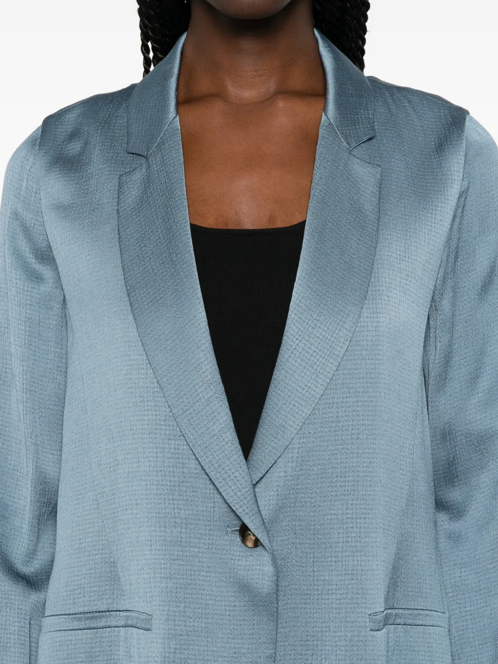 Marella Pak met enkele rij knopen Blauw