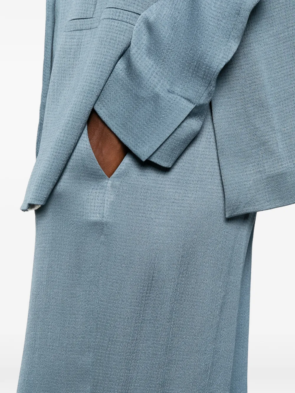 Marella Pak met enkele rij knopen Blauw