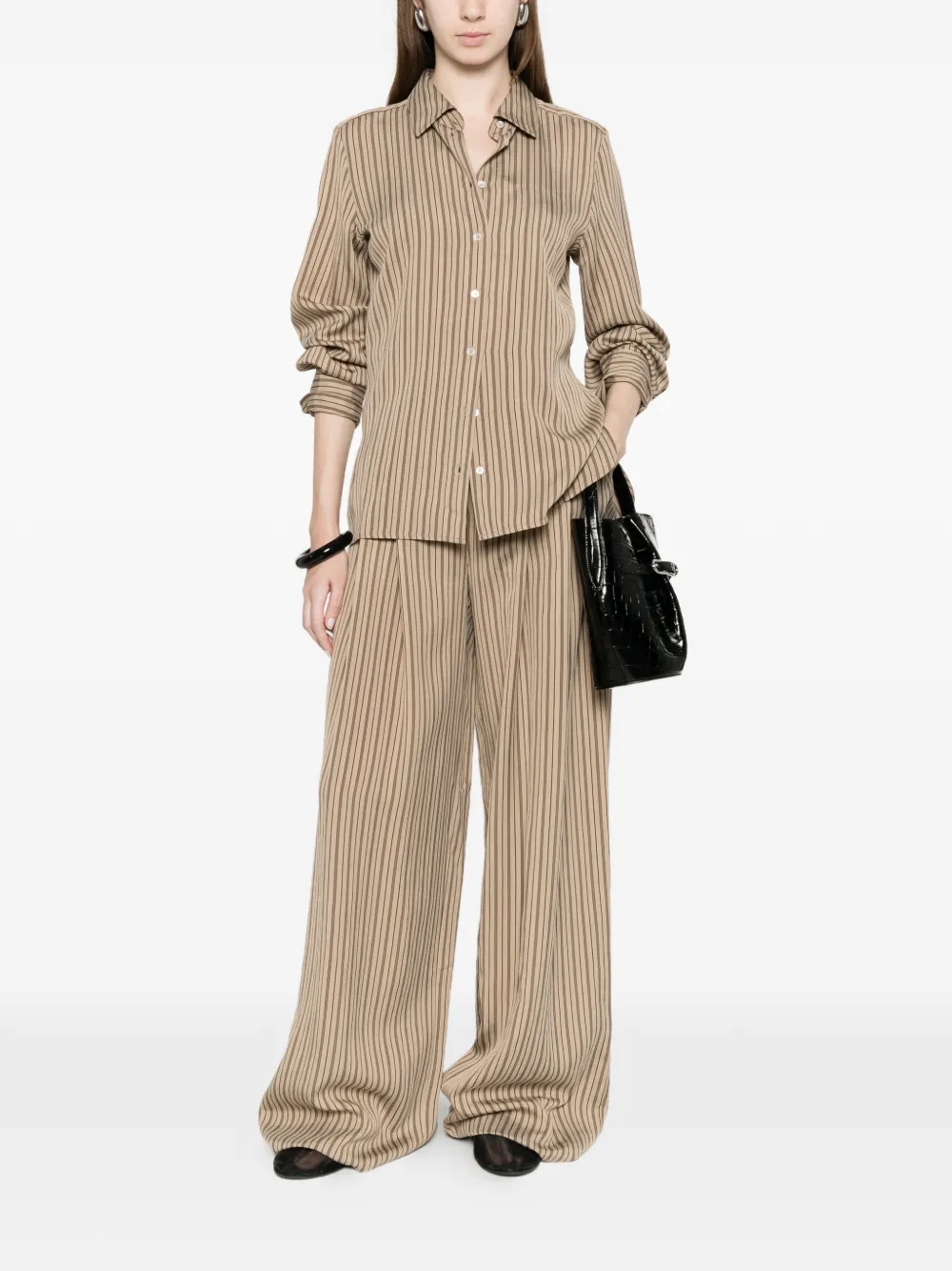 Marella Striped Shirt - Neutrals 