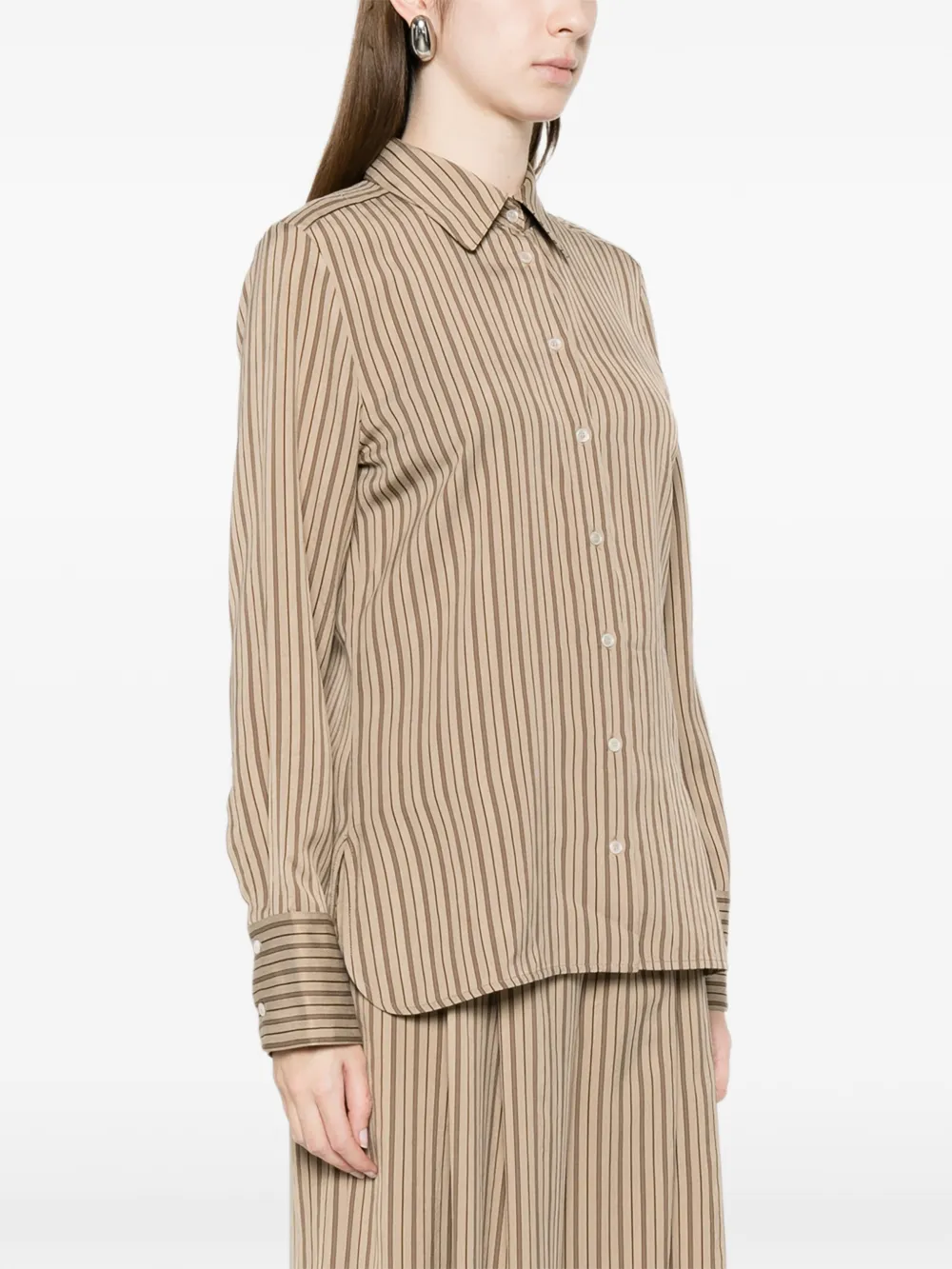  Marella Striped Shirt - Neutrals 
