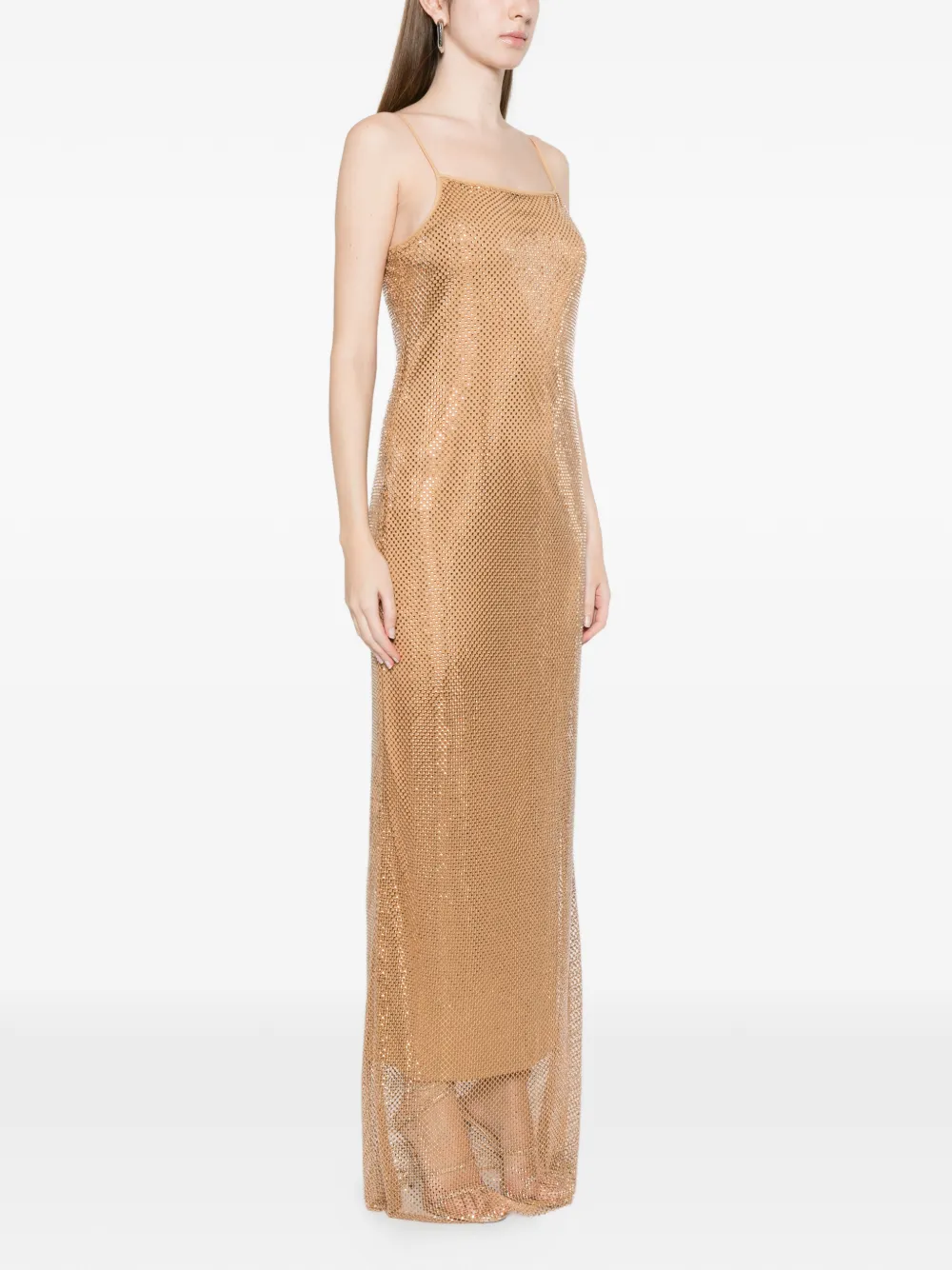  Marella Embellished Slip Dress - Neutrals 