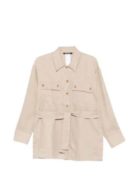 Pennyblack belted button-up shirt