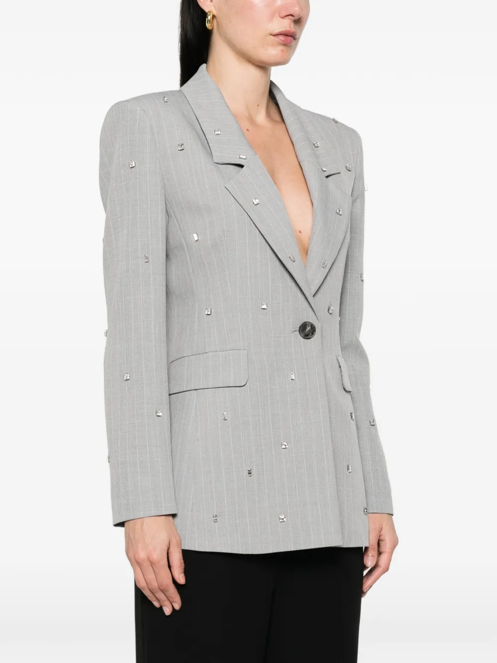  Marella Passo Embellished Blazer - Grey 