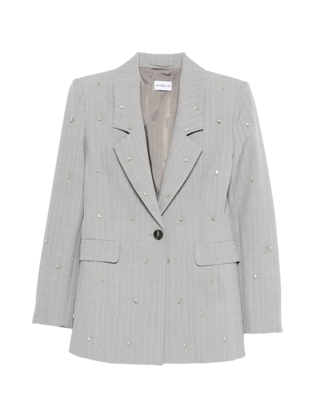 Marella Passo embellished blazer - Grey