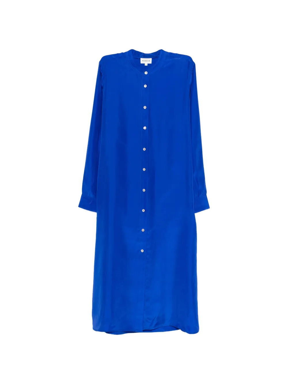 P.A.R.O.S.H. button-front midi dress - Blu