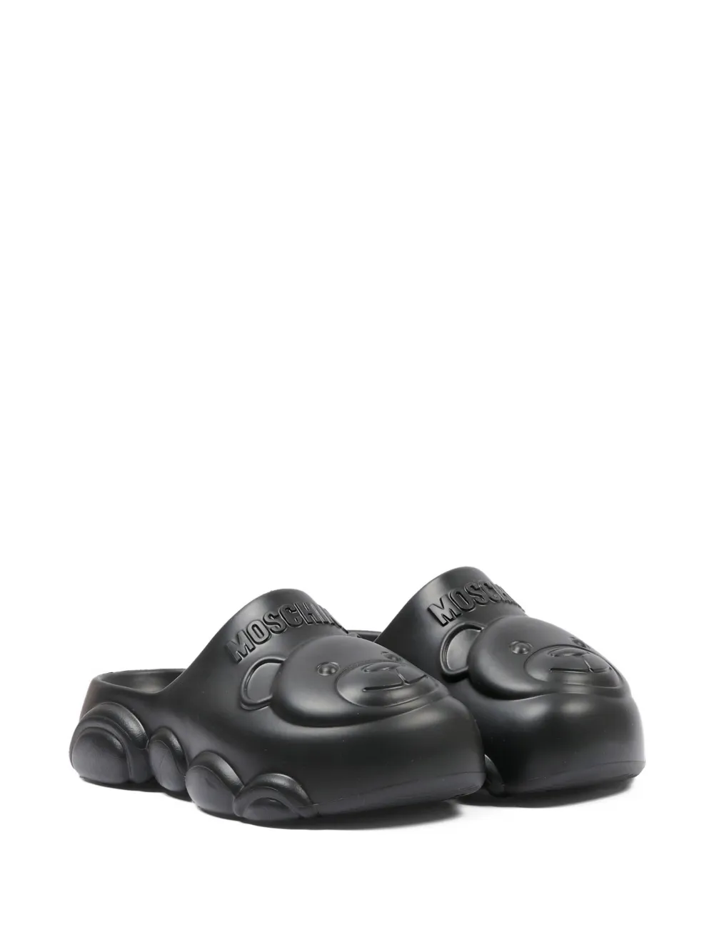 Moschino Kids Teddy sandals - Schwarz
