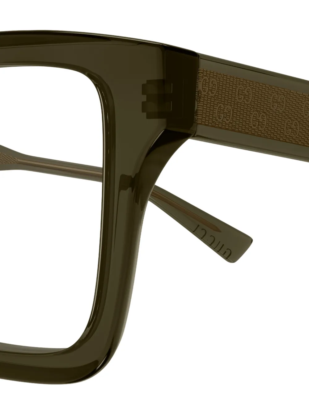 Gucci Eyewear gg2070o bril Groen
