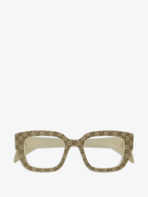 Gucci Eyewear GG2021O 패턴 안경