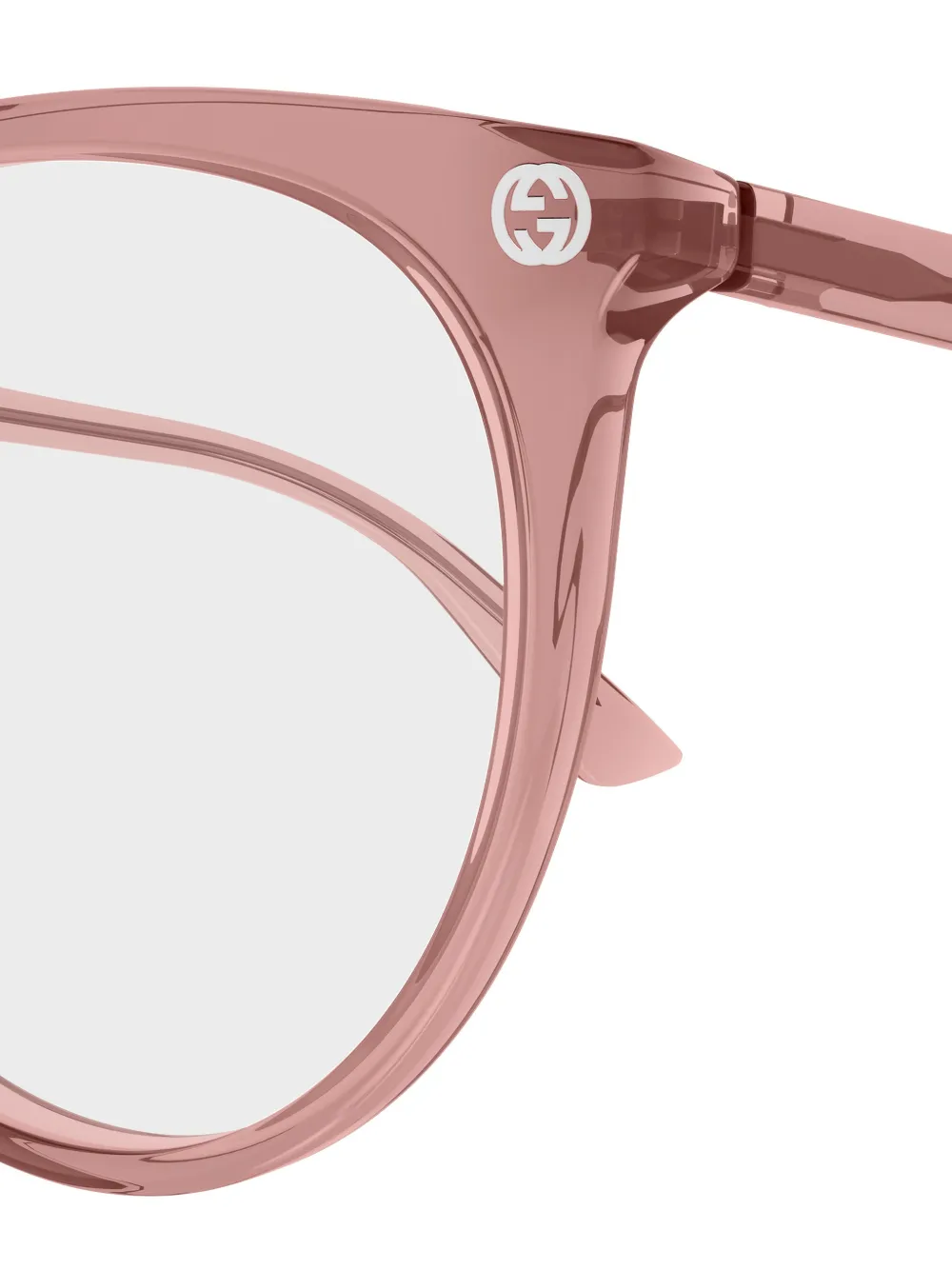 Gucci Eyewear Bril met cat-eye montuur Roze