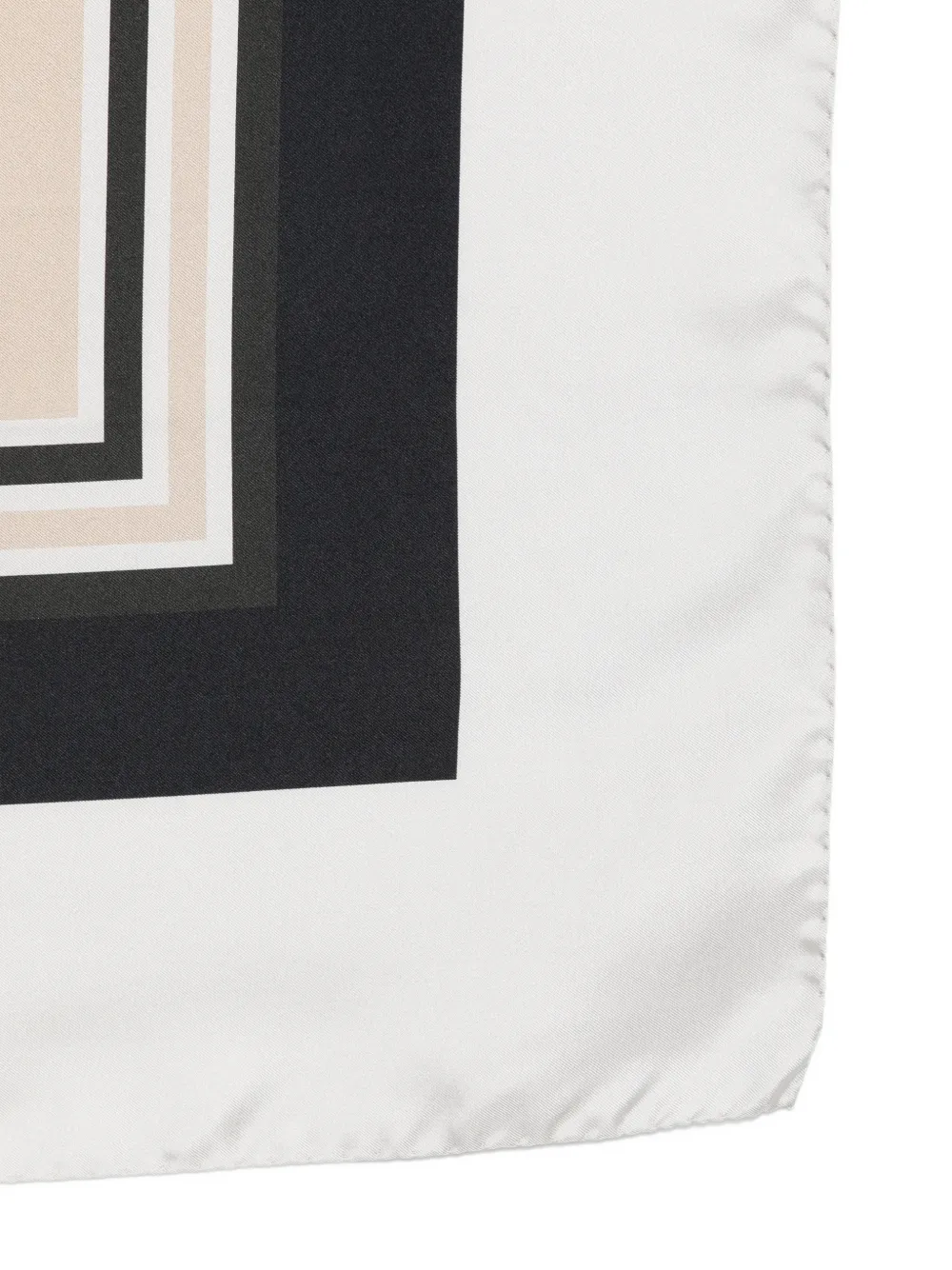 Lardini 스퀘어 프린트 스카프 | Image 2